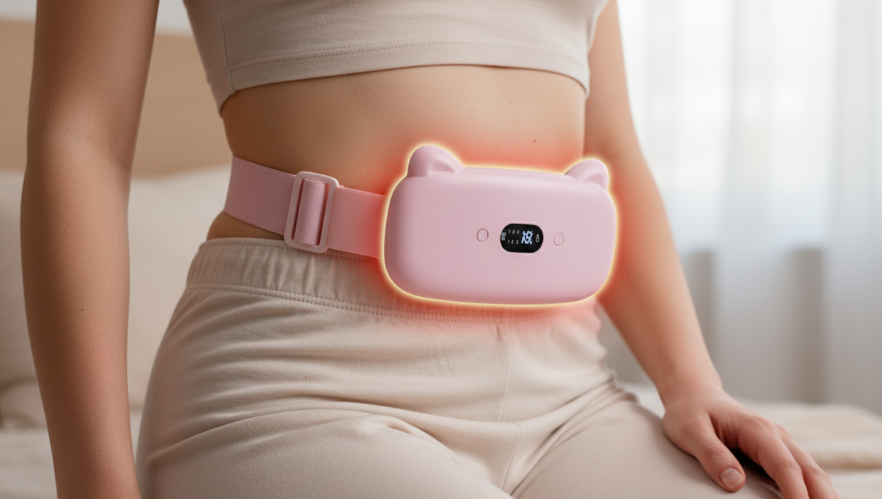 🌸Cinturón Térmico Menstrual | Recupera los Días que Pierdes por Cólicos"